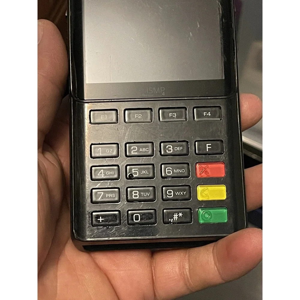 INGENICO ISMP4 IMP657-11P3556C PORTABLE POS TERMINAL (untested)